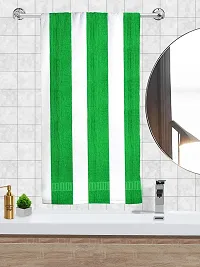 Athom Trendz Ecosaviour Striped Cotton Bath Towel 70x140 cm Multicolour Pack of 2-thumb1
