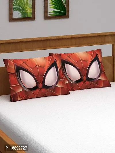 Marvel Spiderman Red Eye Kids Pillow Cover Pack of 2-thumb0