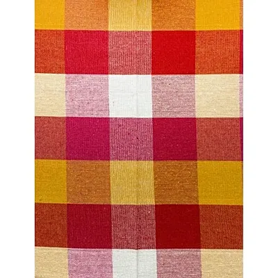 Athom Living Big Checks Cotton Multipurpose Kitchen Towel/Cleaning Cloth 45x45 cm Pack of 6