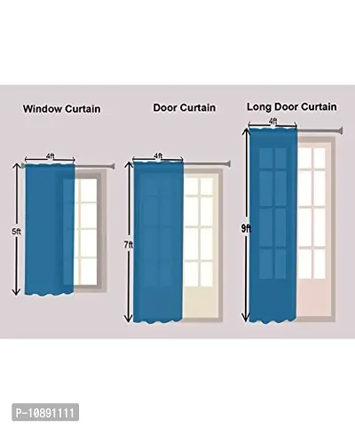 Athom Living Disney Polyester Window Curtain - 5ft, Multicolour-thumb3