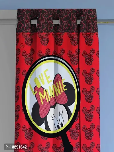 Athom Living Disney Minnie Kids Door Curtain 4x7 ft Pack of 1-thumb2