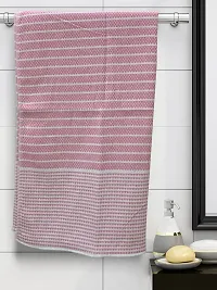 Athom Living Ecosaviour Premium Cotton Bath Towel Amor Pink (Pack of 2)-thumb1