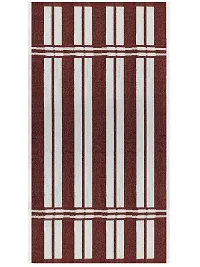 Athom Trendz Ecosaviour Striped Cotton Bath Towel 70x140 cm Multicolour Pack of Four-thumb1