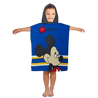 Athom Trendz Mickey Mouse Kids Hooded Bath Towel Poncho 55x110 cm