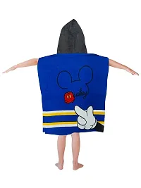 Athom Trendz Mickey Mouse Kids Hooded Bath Towel Poncho 55x110 cm-thumb1