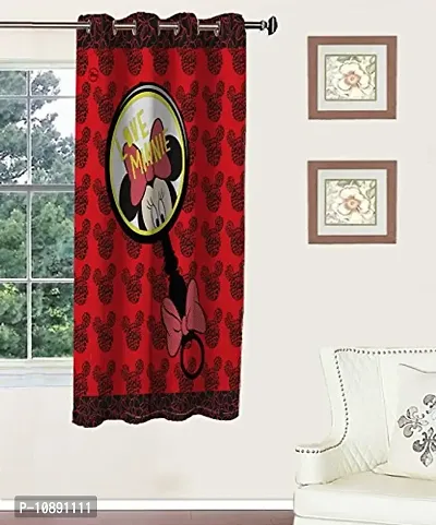 Athom Living Disney Polyester Window Curtain - 5ft, Multicolour-thumb0