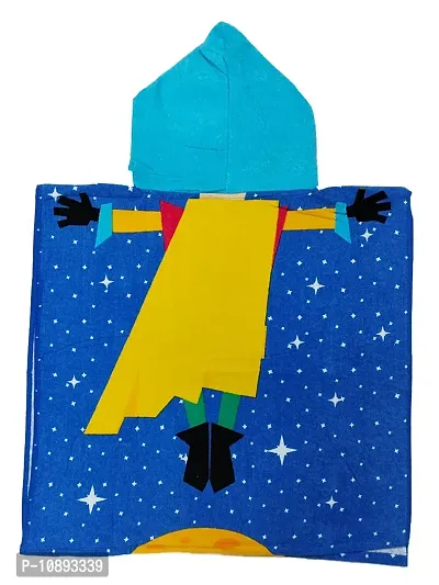 Athom Trendz Super Hero Kids Hooded Bath Towel Poncho 60x120 cm-thumb4