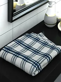 Athom Living Premium Cotton Light Weight Quick-Dry High Absorbent Cotton Bath Towel White, 75x150 cm (Pack of 1)-thumb1