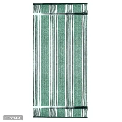 Athom Trendz Ecosaviour Striped Cotton Bath Towel 70x140 cm Multicolour Pack of Three-thumb2
