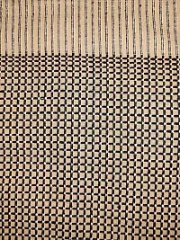 Athom Living 100% Cotton Handloom Bed Cover/Bed Sheet Single 148x224 cm Beige-thumb2