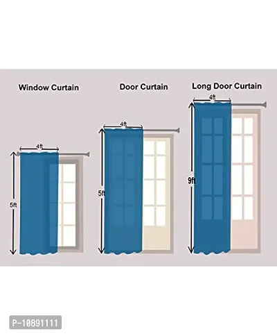 Athom Living Disney Polyester Window Curtain - 5ft, Multicolour-thumb4