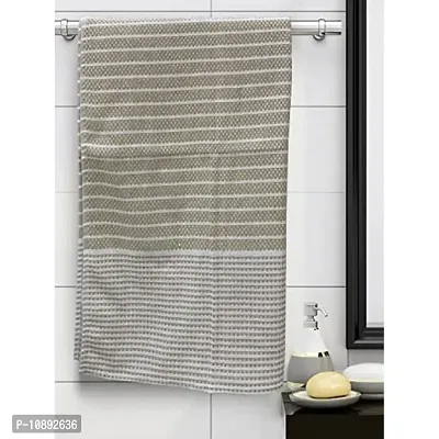 Athom Living Ecosaviour Premium Cotton Bath Towel Amor Beige (Pack of 5)-thumb2