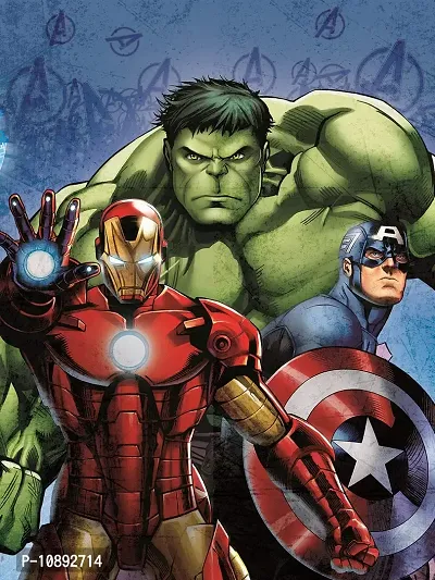 Marvel Ironman & Hulk Kids Pillow Cover Pack of 2-thumb5
