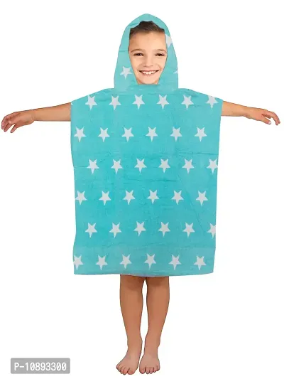 Athom Trendz Super Star Kids Hooded Bath Towel Poncho 60x120 cm-thumb0