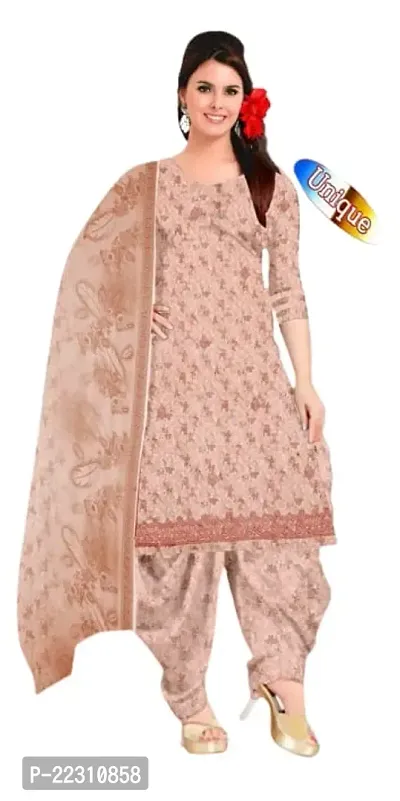 Elegant Georgette Dress Material With Dupatta For Women-thumb0