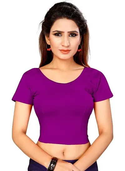 Trending lycra,cotton Blouses Blouses