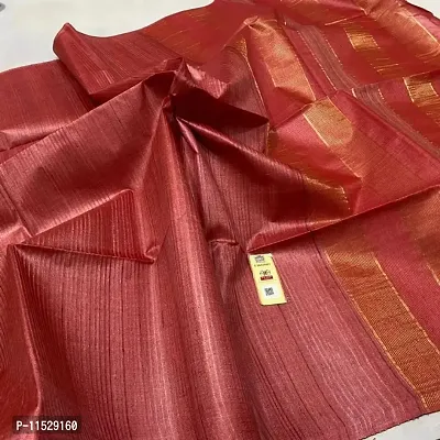 Classic Viscose Rayon Embellished Saree with Blouse piece