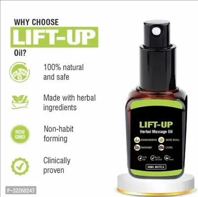 Lift Up Massage Oil for Men 100% Pure and Natural Herbal Oil-thumb2