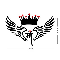 Komstec Maa With Wings Tattoo Temporary Tattoo Stickers For Male And Female Fake Tattoo Waterproof Tattoo body Art-thumb1