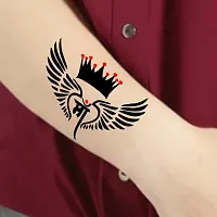 Komstec Maa With Wings Tattoo Temporary Tattoo Stickers For Male And Female Fake Tattoo Waterproof Tattoo body Art-thumb3