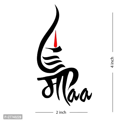 Komstec Maa Paa Tattoo Temporary Tattoo Stickers For Male And Female Fake Tattoo Waterproof Tattoo body Art-thumb2