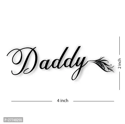 Komstec Daddy Tattoo Temporary Tattoo Stickers For Male And Female Fake Tattoo Waterproof Tattoo body Art-thumb2