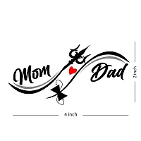 Komstec Mom And dad With Trishul Tattoo Temporary Tattoo Stickers For Male And Female Fake Tattoo Waterproof Tattoo body Art-thumb1