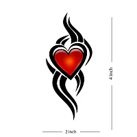 Komstec Love Tribal Wings Heart Como Tattoo Sticker For Male And Female Tattoo-thumb1