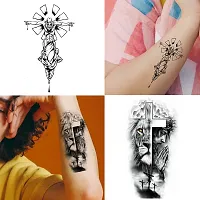 Komstec Jesus Christ Temporary Como Tattoo Sticker For Male And Female Tattoo-thumb4