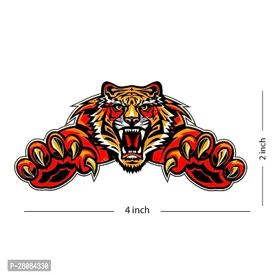 Komstec Lion Tiger And Dragon Como Tattoo Sticker For Male And Female Tattoo-thumb2