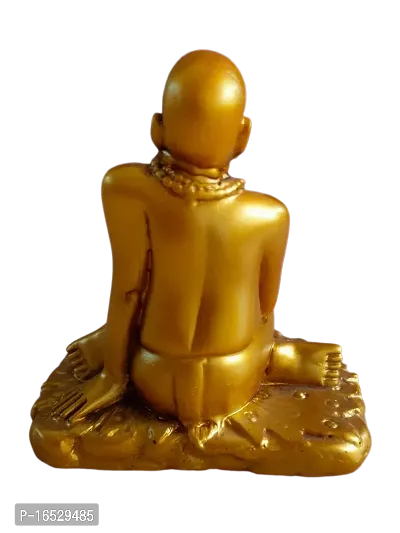 Swami Samarth Idol Statue Gold Color-thumb3