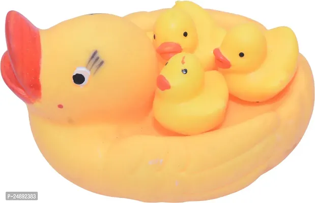 Classic 4 Pieces Of Duck Chu Chu Sounds Bathing Animal Toys For Kids-thumb2