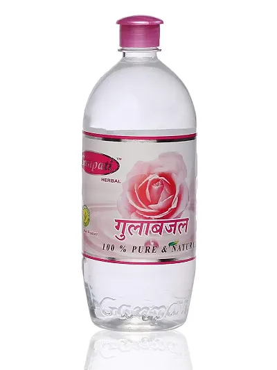 Ganpati Herbal Liquid Rose Water for daily skin care regime, 1000 Ml