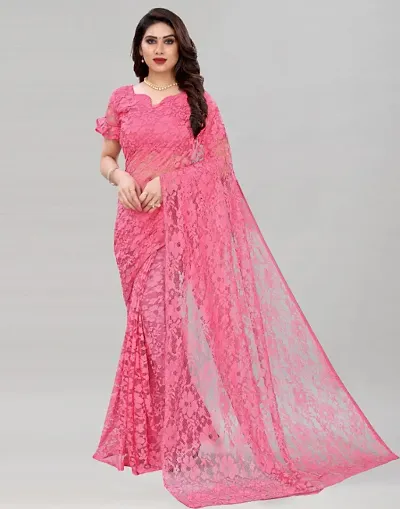 Attractive  pink  Party Wear  Rasal  Saree