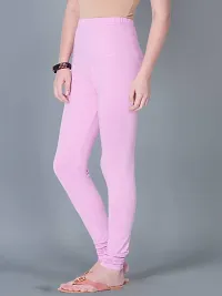 Fabulous Cotton Blend Solid Leggings For Women-thumb1