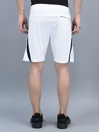 Stylish Multicoloured Polyester Solid Sports Shorts For Men Pack Of 3-thumb2