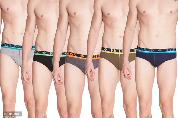 Buy Pack of 5 Dollar Bigboss Men's Multicoloured Glo Brief Online In India  At Discounted Prices