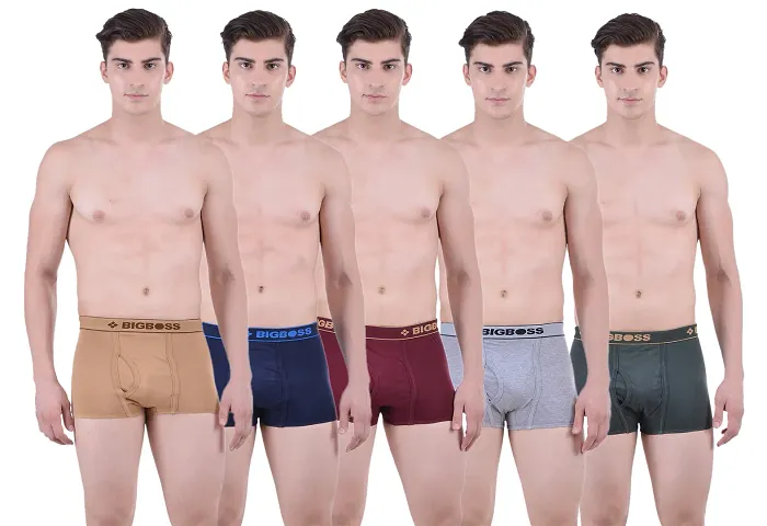 Buy Pack of 5 Dollar Bigboss Men's Multicoloured Midas Under