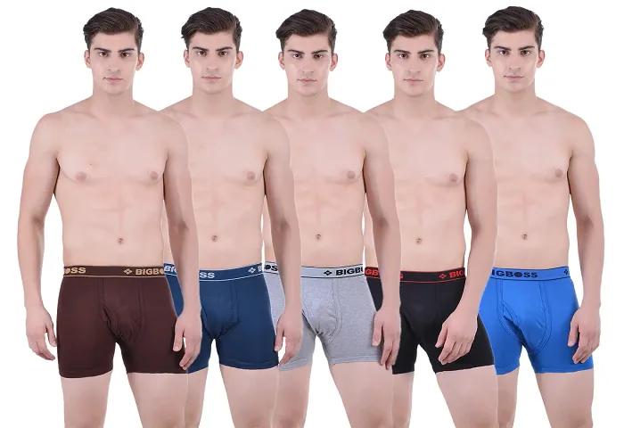Buy Dollar Bigboss Men's Cotton Trunks (BB-MT-BL-GM-MR-90_Color May  Vary_90cm) Online In India At Discounted Prices