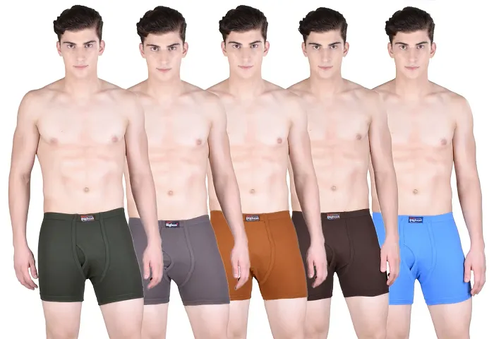 Pack of 5 Dollar Bigboss Men's Boxer Trunk