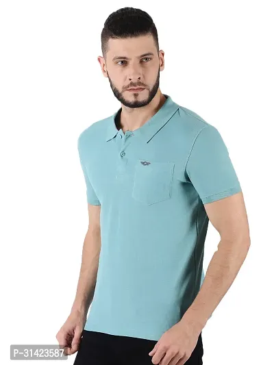 Reliable Multicoloured Cotton Solid Polos For Men Pack Of 2-thumb2