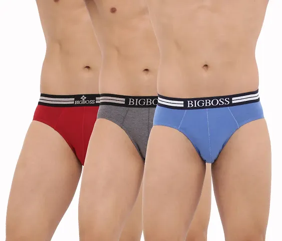 Elegant J-Class Grando Briefs For Men- Pack Of 3