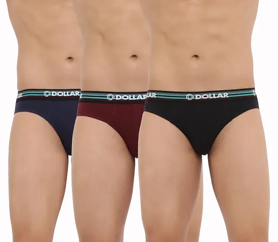 Elegant J-Class Mobilio Briefs For Men- Pack Of 3