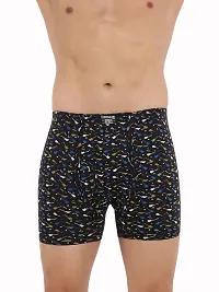 Elegant Cotton Crazy Long Trunks For Men- Pack Of 2-thumb1