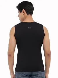 Dollar Bigboss  Men Assorted Pack of 2 BB13 Solid Gym Vest-thumb3