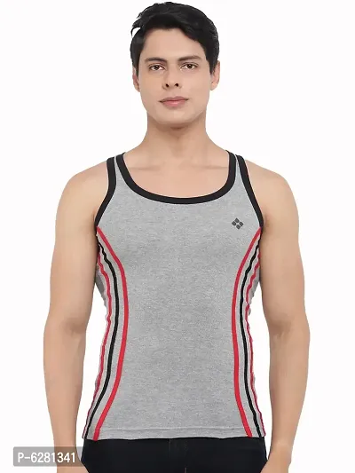 Dollar Bigboss  Men Assorted Pack of 2 BB14 Solid Gym Vest-thumb2