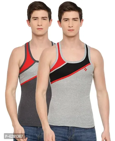 Buy Dollar Bigboss Men Assorted Pack of 2 BB19 Solid Gym Vest Online In  India At Discounted Prices