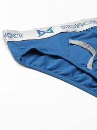 Stylish Blue Modal Solid Brief For Men-thumb4