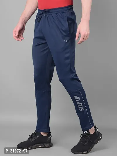 Stylish Multicoloured Polyester Solid Regular Fit Sports Track Pant For Men Pack Of 2-thumb2