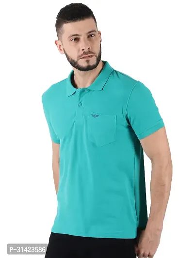 Reliable Multicoloured Cotton Solid Polos For Men Pack Of 2-thumb3